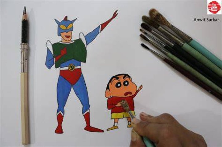 アクション仮面の描き方ガイド｜クレヨンしんちゃん風イラストを再現するコツ